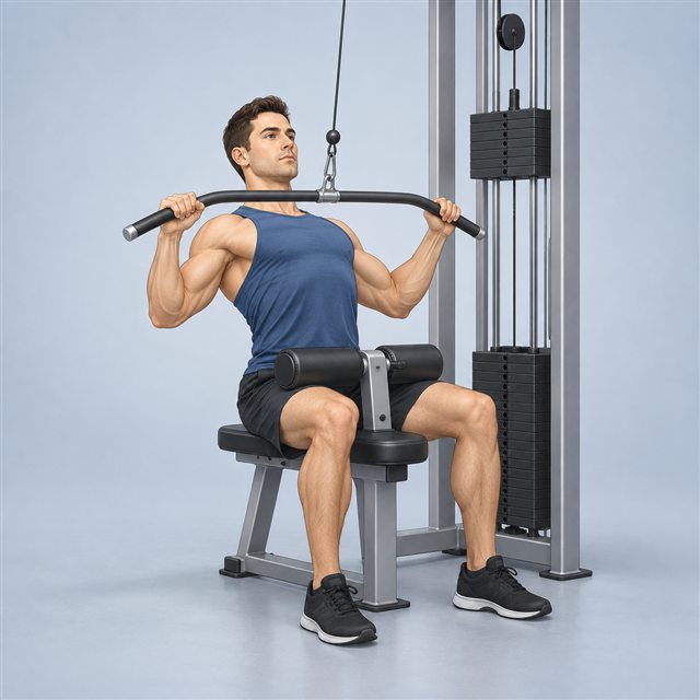 Lat pulldown — Upper / Lower